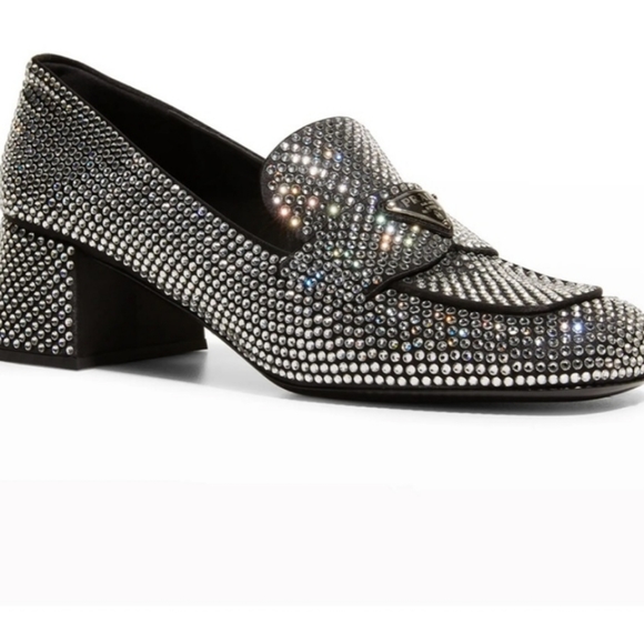 PRADA Crystal Loafers - Picture 7 of 16